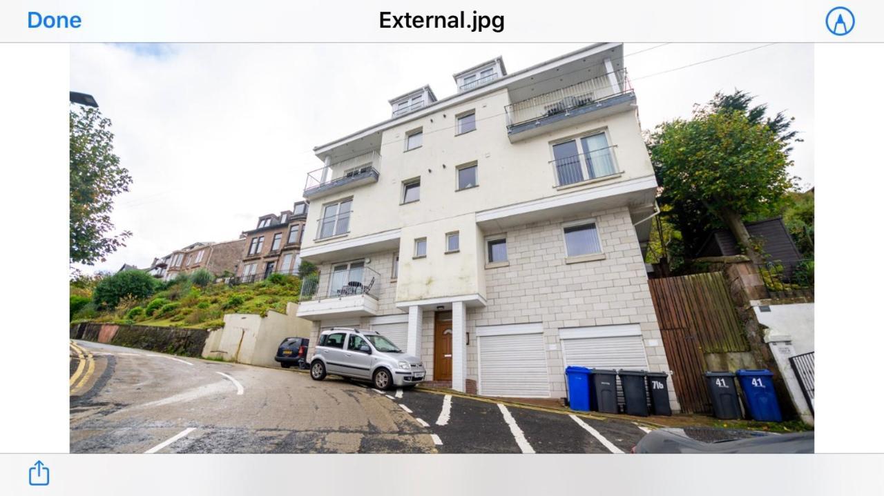 Beautiful 3-Bed Apartment In Gourock Exterior foto